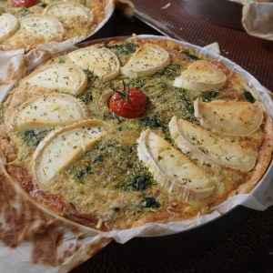 Tarte épinard chèvre